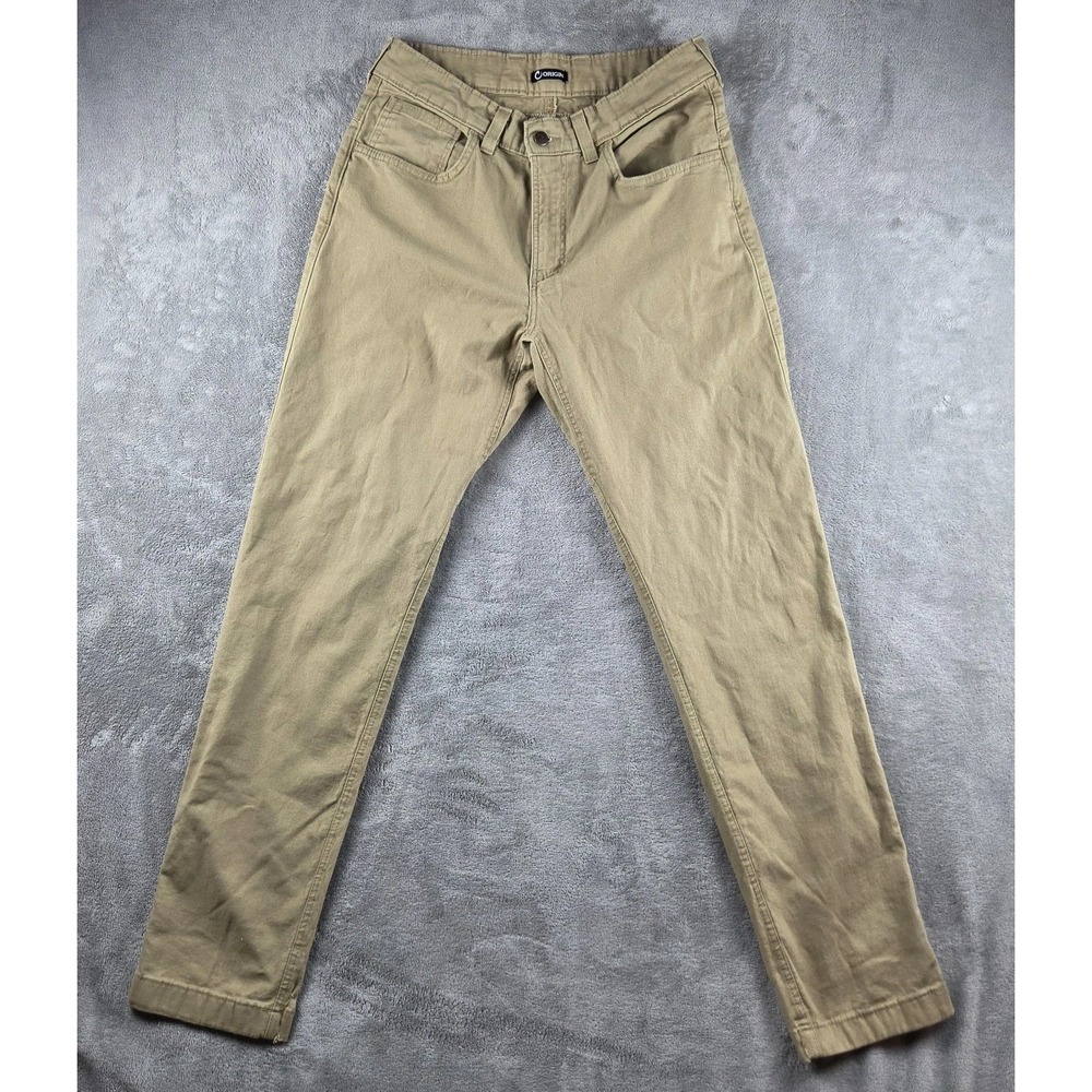 Origin‎ Maine Moab Straight Pants Mens 32x32(32x33.5) Beige Canvas Workwear